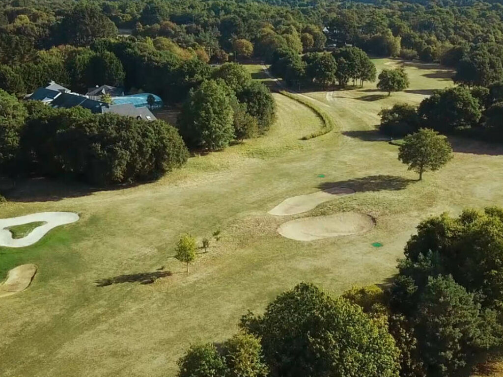 Golf vue aérienne